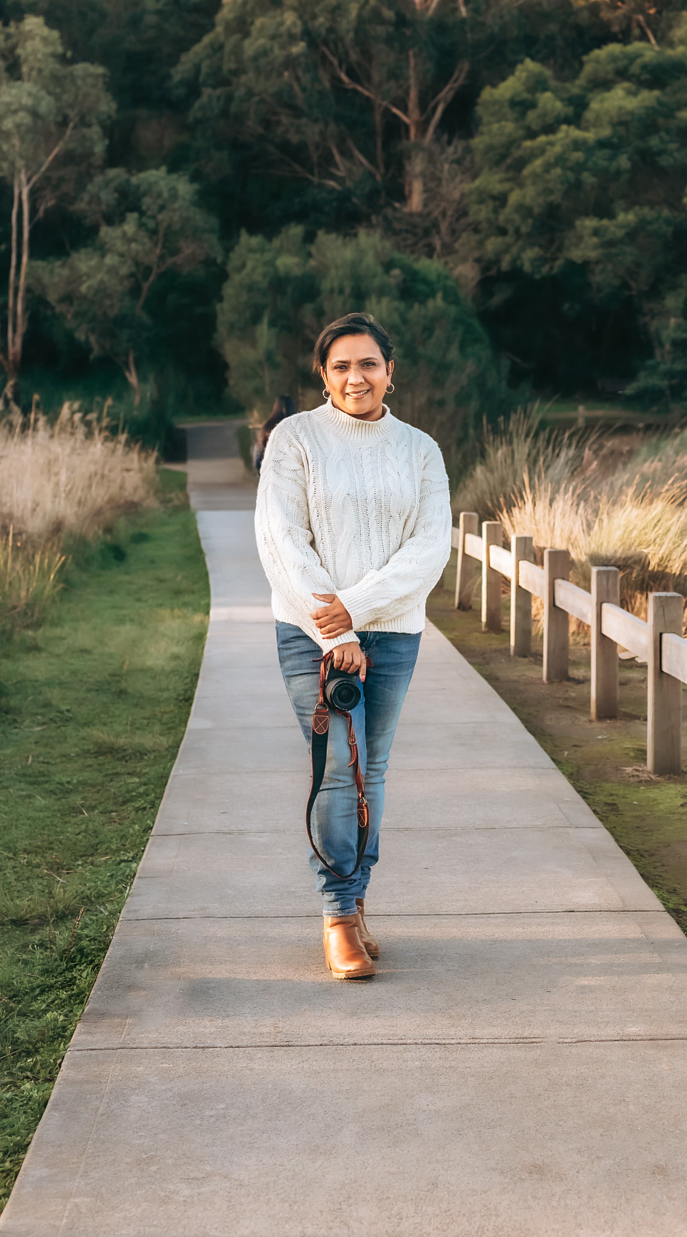 Smiling portrait of Ruvani